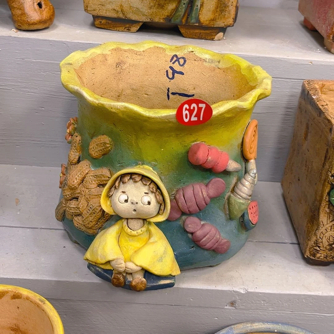 微瑕627 号陶然花器厂家直销