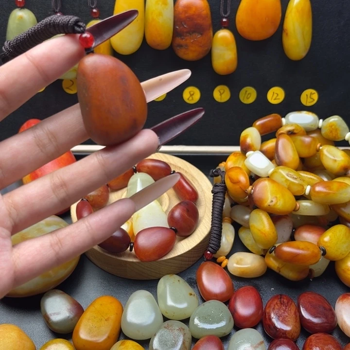 和田玉（糖玉）未镶嵌珠宝半成品