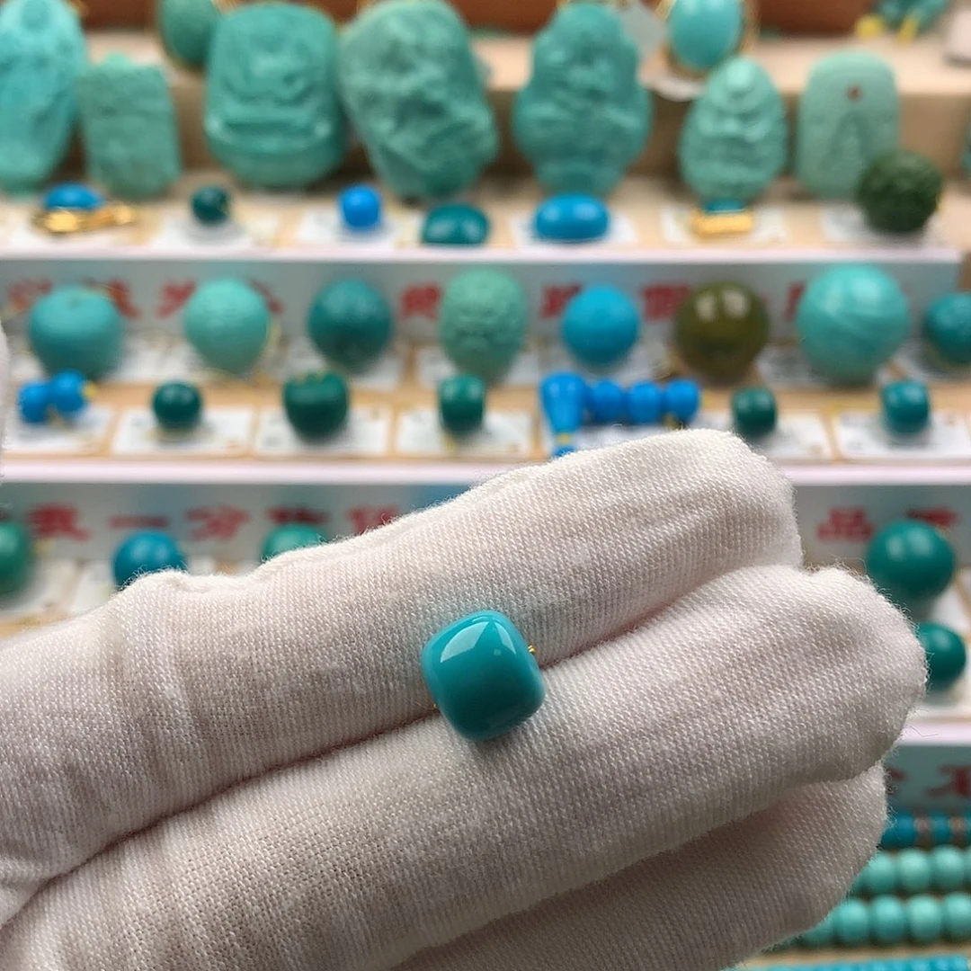 绿松石未镶嵌配饰9.6-8.4