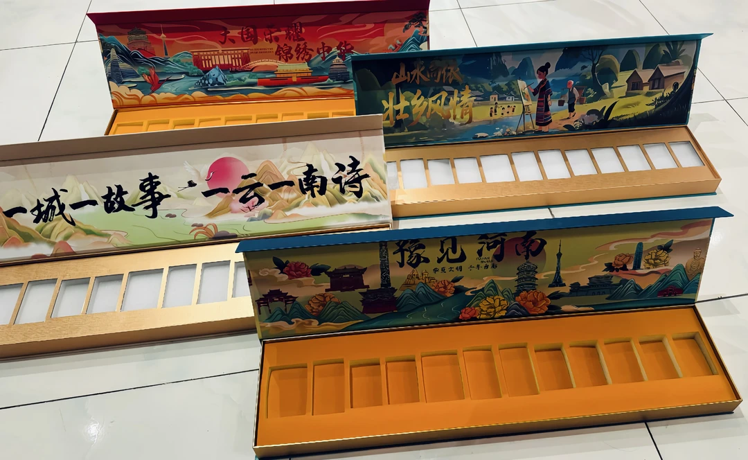 【七夕情人节】河北一米礼盒 大国荣耀 豫见河南 七彩云南 桂在有你