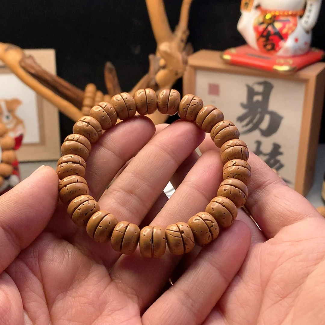 【闪购商品】桃核手串【汉堡】1.3桃核手串