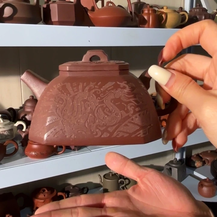 紫砂茶壶我的小伙伴也