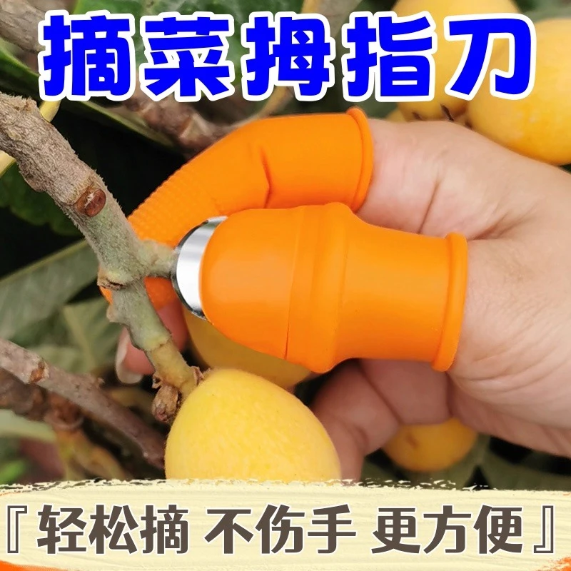 【择菜好物】拇指刀摘花椒指套厨房剥菜掐菜豆子豆指甲豆角手指套摘