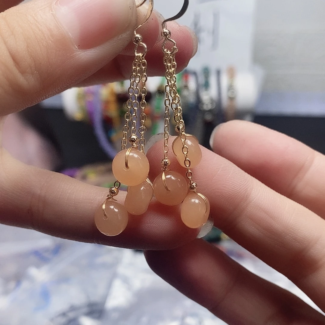 未镶嵌耳饰玛瑙/玉髓65