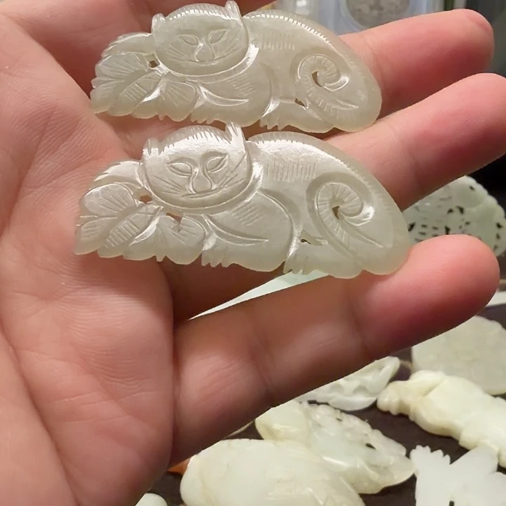 和田玉（糖玉）未镶嵌挂件