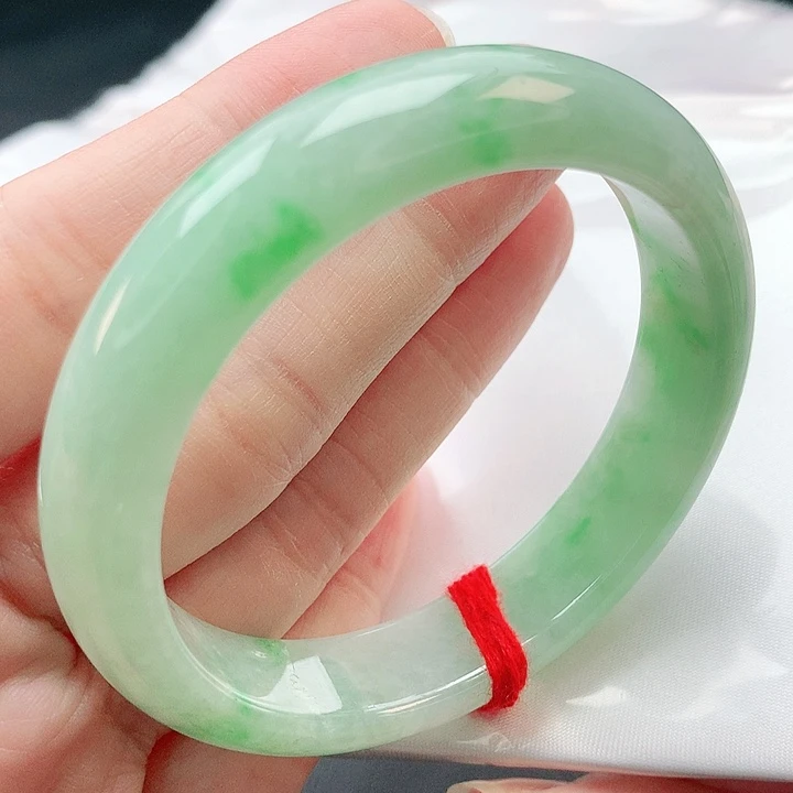 翡翠手镯未镶嵌53圈口882641