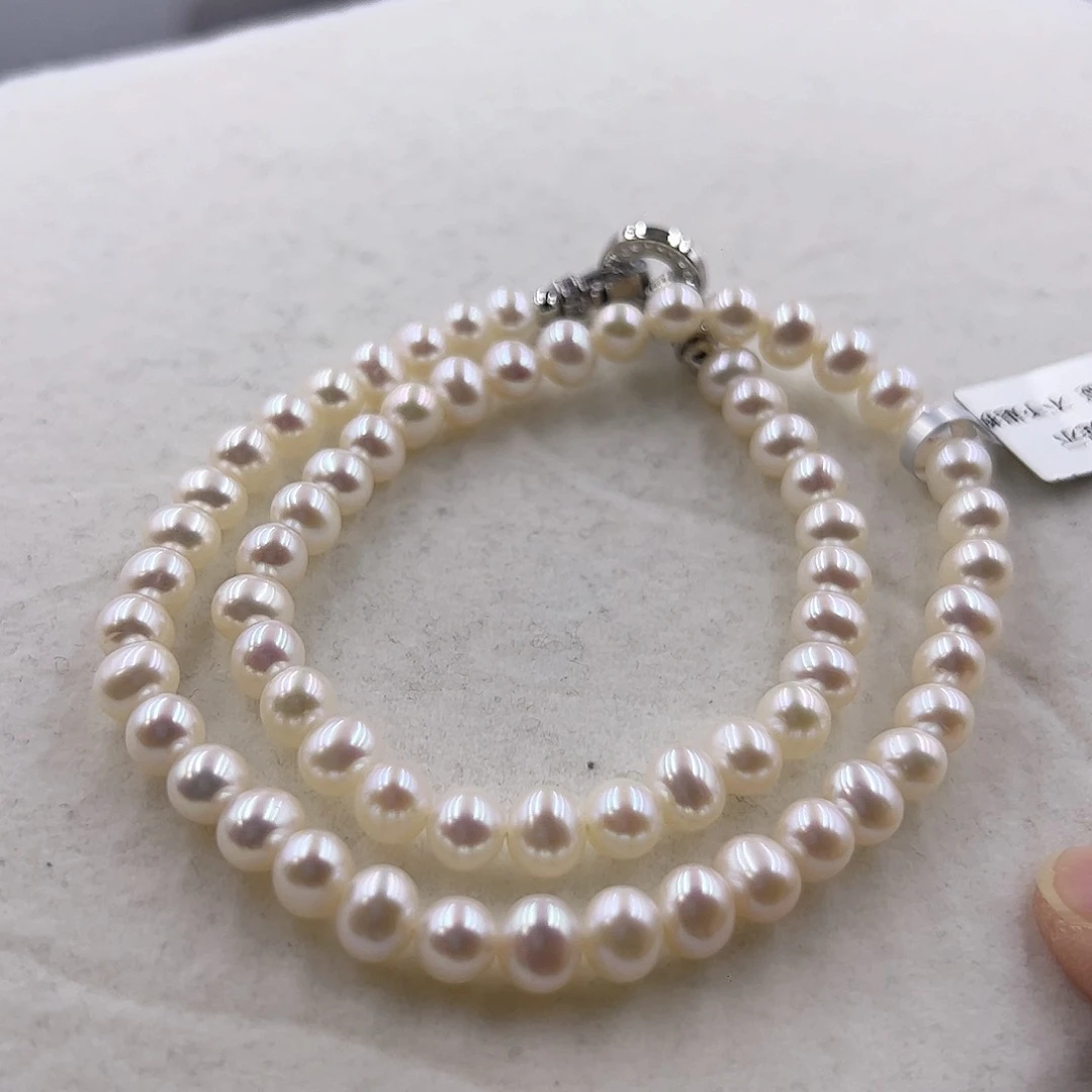 淡水珍珠颈饰合金