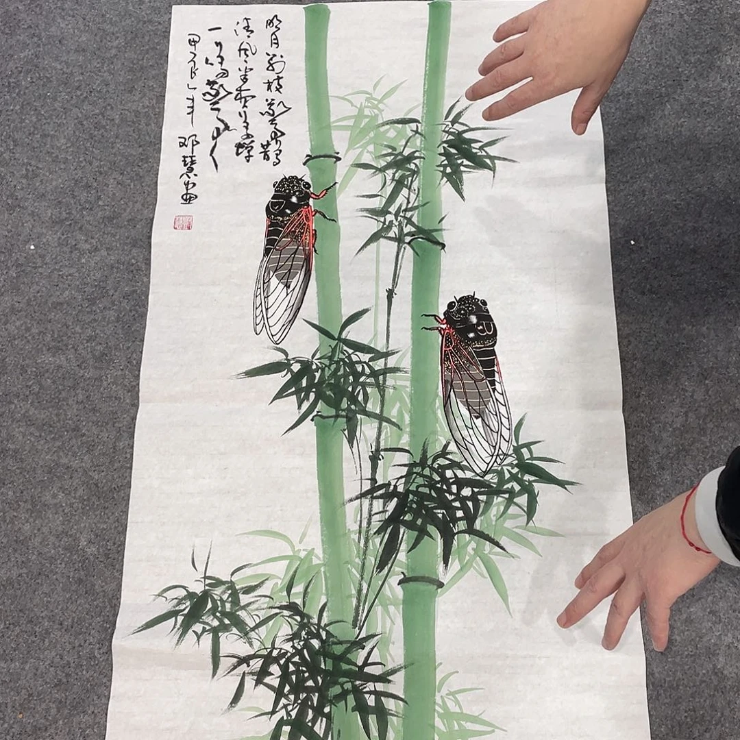 国画今天早上国画作品欣赏