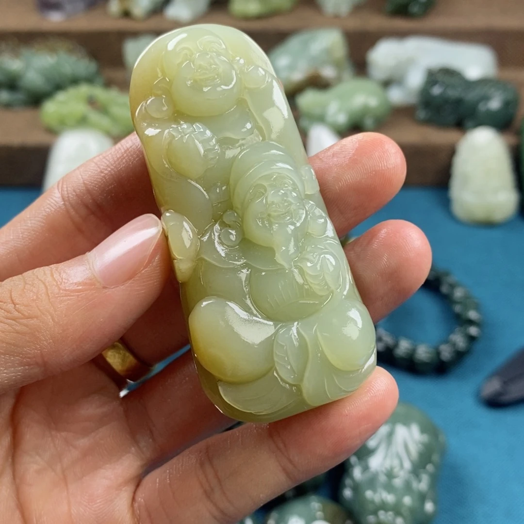 未镶嵌和田玉珠宝奇石妞*