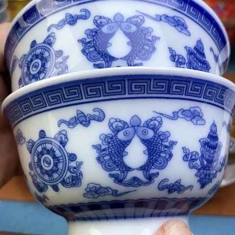 景德镇陶瓷藏式茶碗