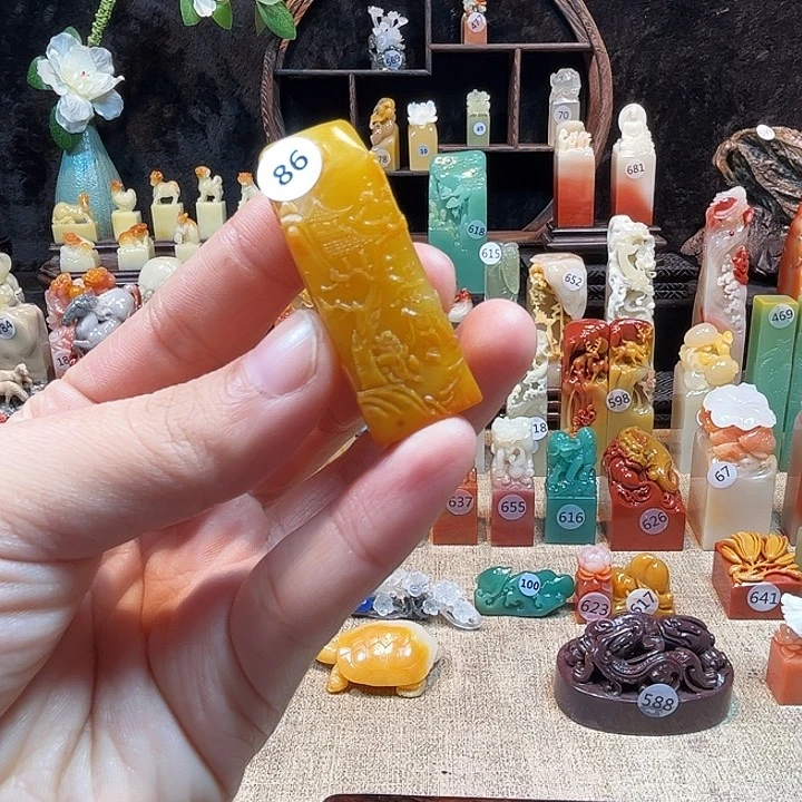 寿山石印石寿山石印章