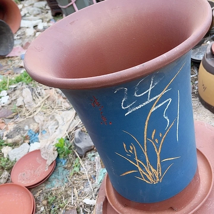紫泥花盆紫砂花盆