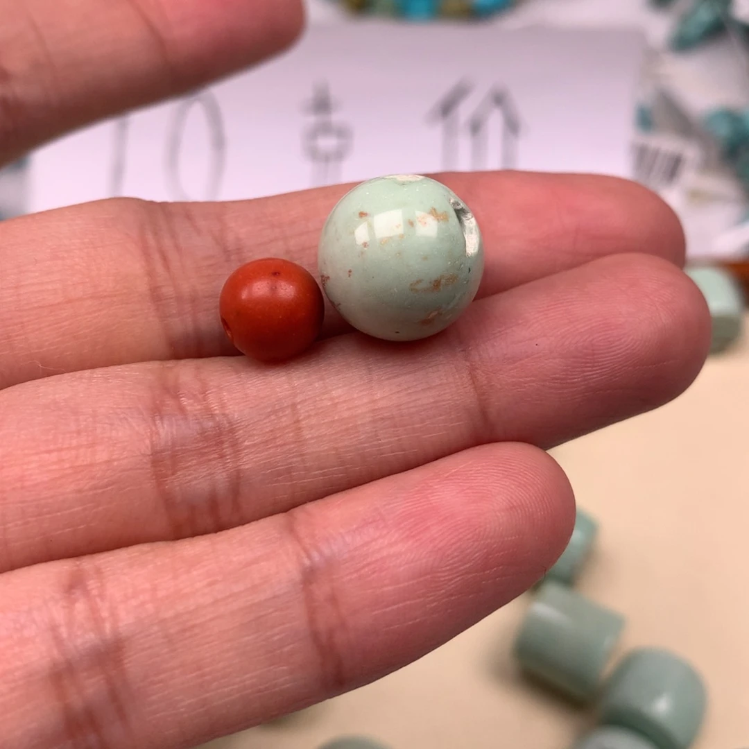 玛瑙/玉髓未镶嵌圆珠一颗