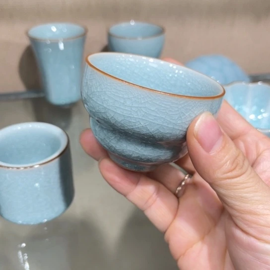 瓷片大宋名窑汝瓷茶具