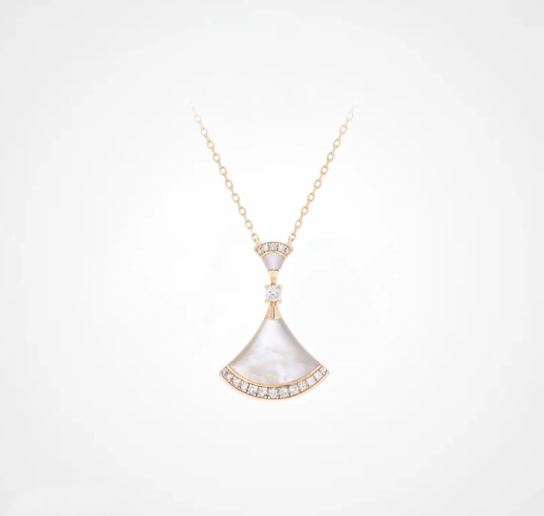 时尚款 经典扇子项链