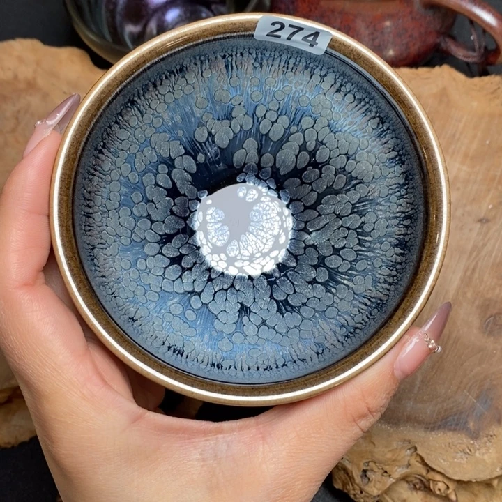 茶盏建窑建盏主人杯274微瑕