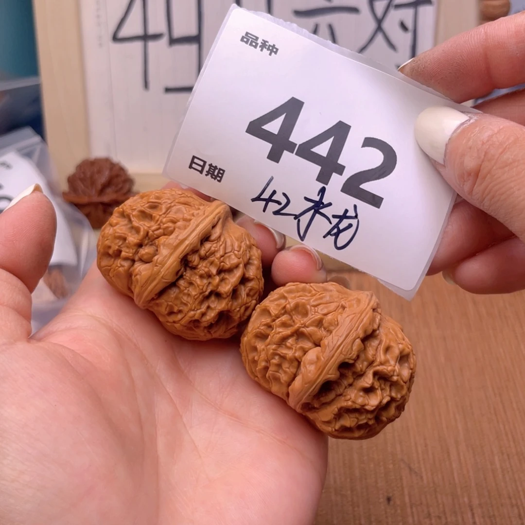 文玩核桃把件442号42水龙