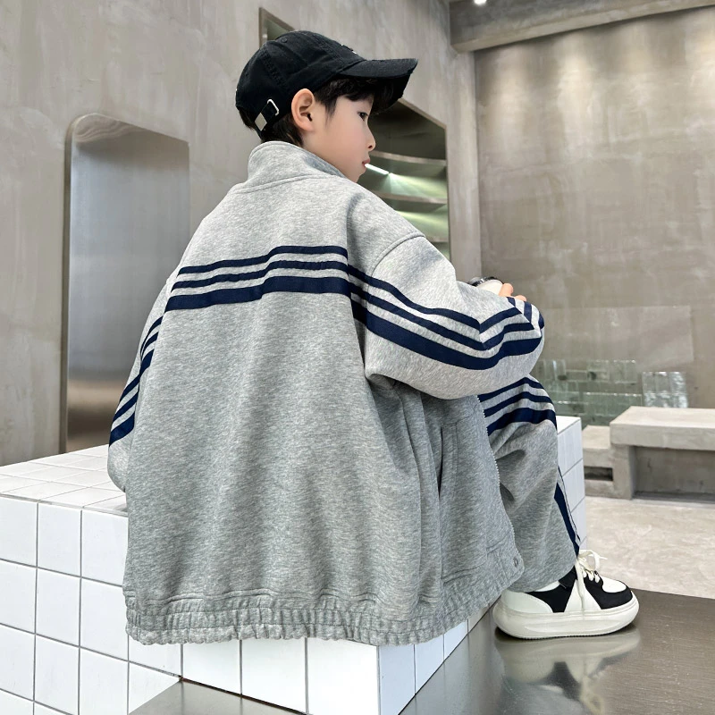 男童春装套装酷帅2025新款儿童春季卫衣运动服中大童春秋款衣服