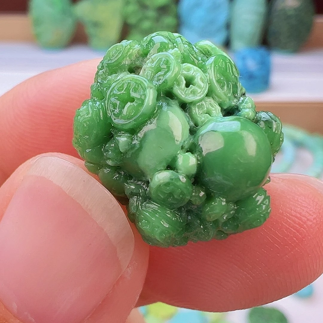 未镶嵌绿松石项链