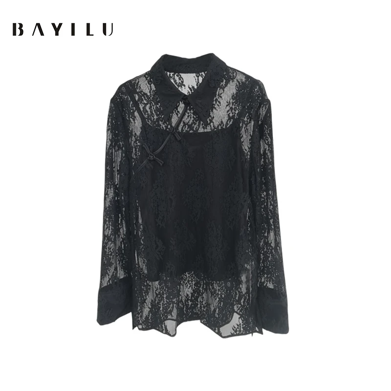 【大梦】芭依璐2025春季新款衬衫上衣91C0040