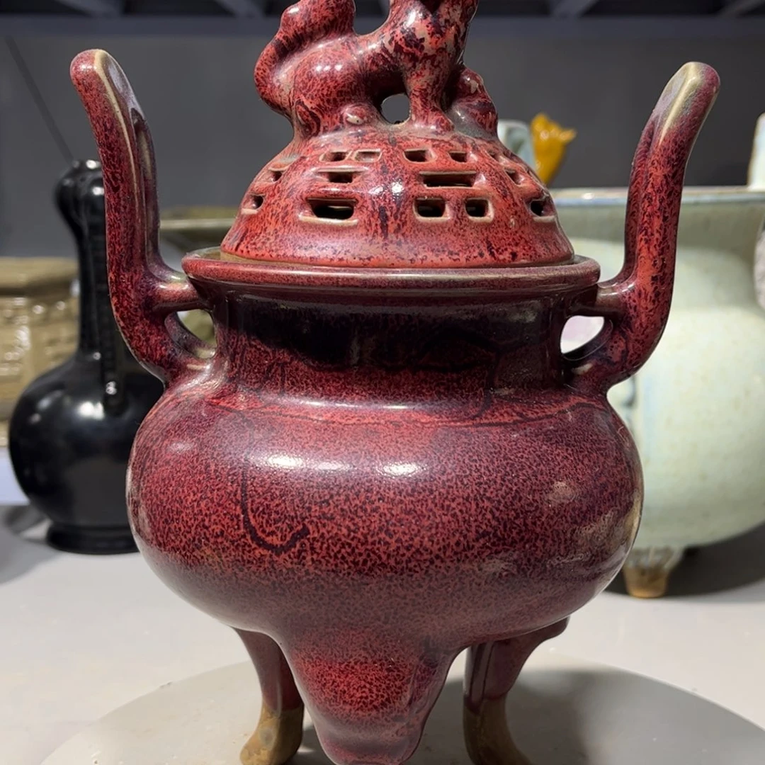 瓶钧窑熏炉品相完美