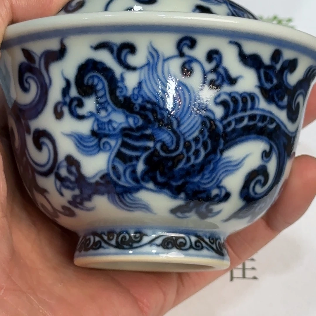 枇***檎杯子瓷当代仿古精品全手工