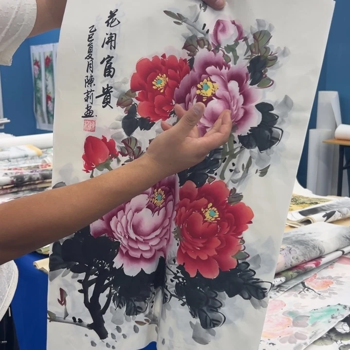 国画绘画作品国画请欣赏