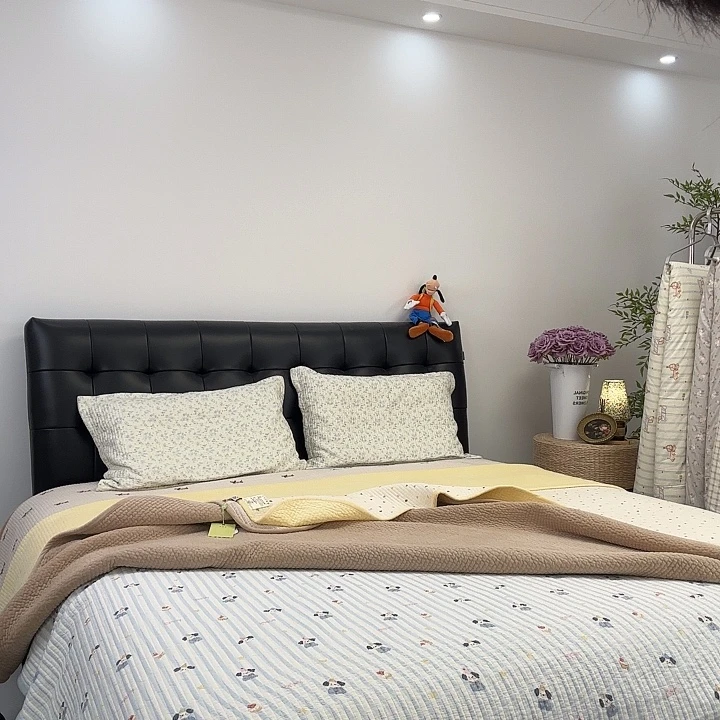 竹子纤维派对狗2.4单床盖加绒