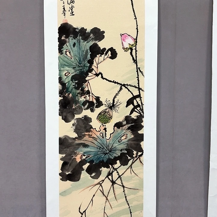 国画亲笔手绘放心去藏