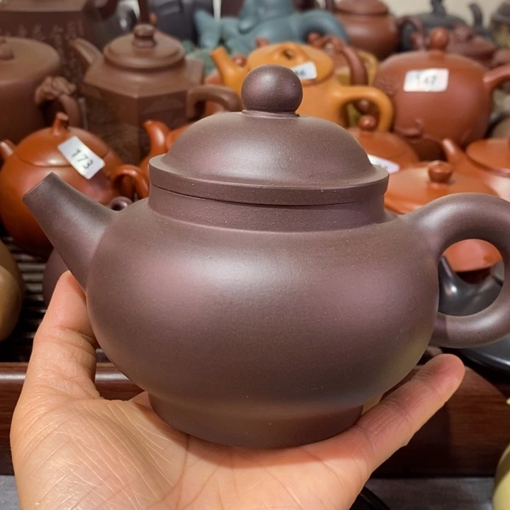 茶壶紫砂微瑕处理一把300cc