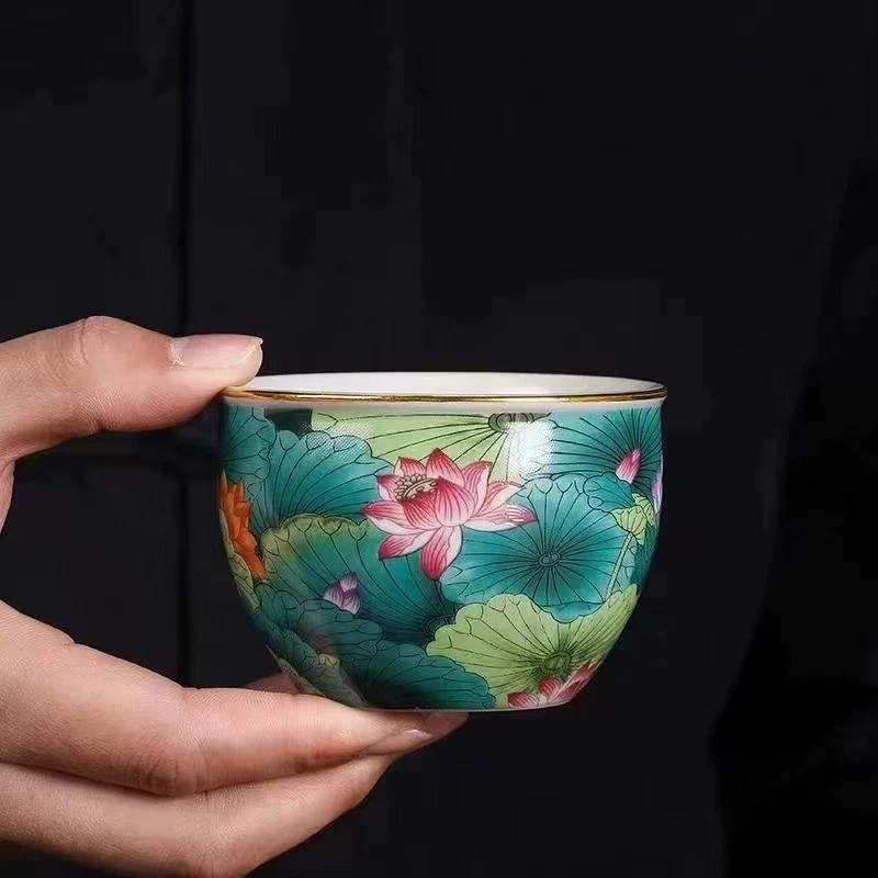 江传顺荷花缸杯-ZH212（众）