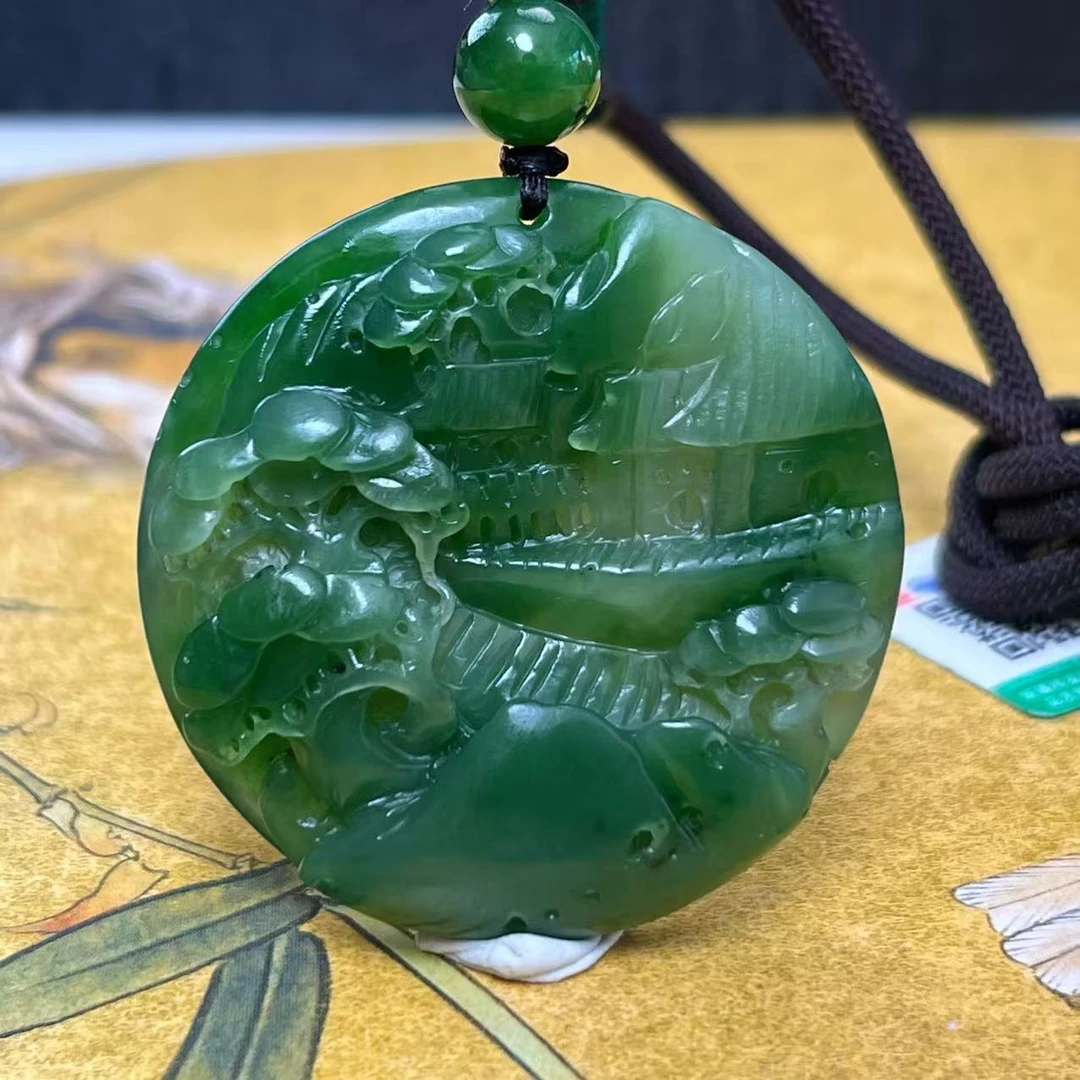 z001108和田玉山水