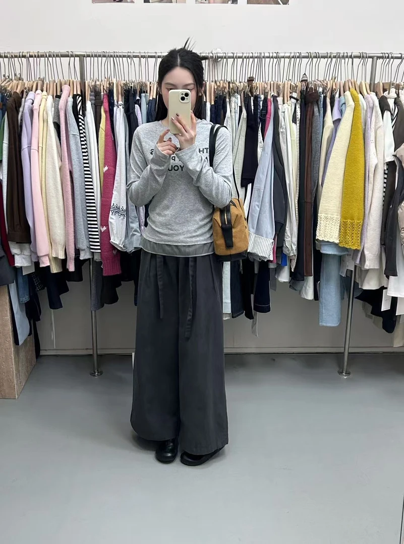 E sè 韩系女装新款衬衫毛衣休闲裤