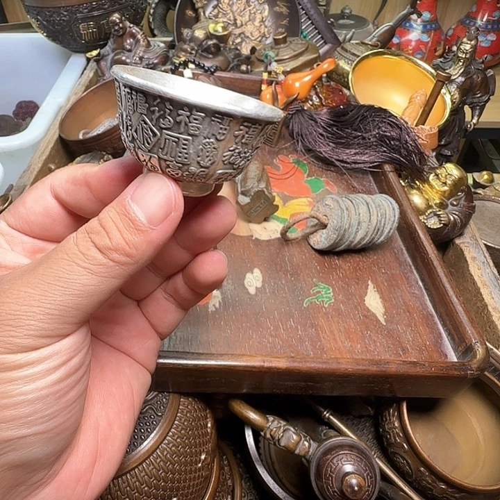 铜器办公室茶室摆件