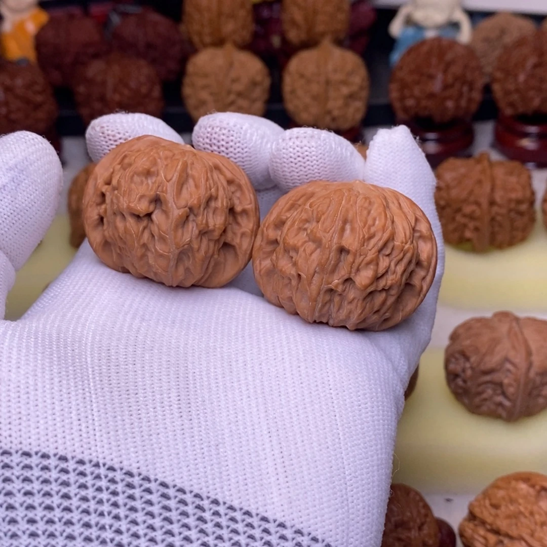 文玩核桃吊坠39 延庆山地磨盘