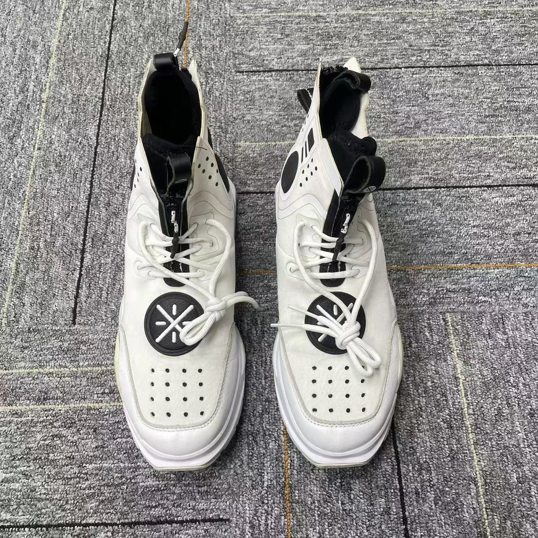 41.5码 纽约时装秀款 复古篮球鞋 男款 白色