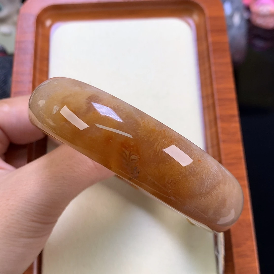 【闪购商品】颈饰未镶嵌硅化珊瑚（珊瑚玉）全糖冰虫60.9（39号）