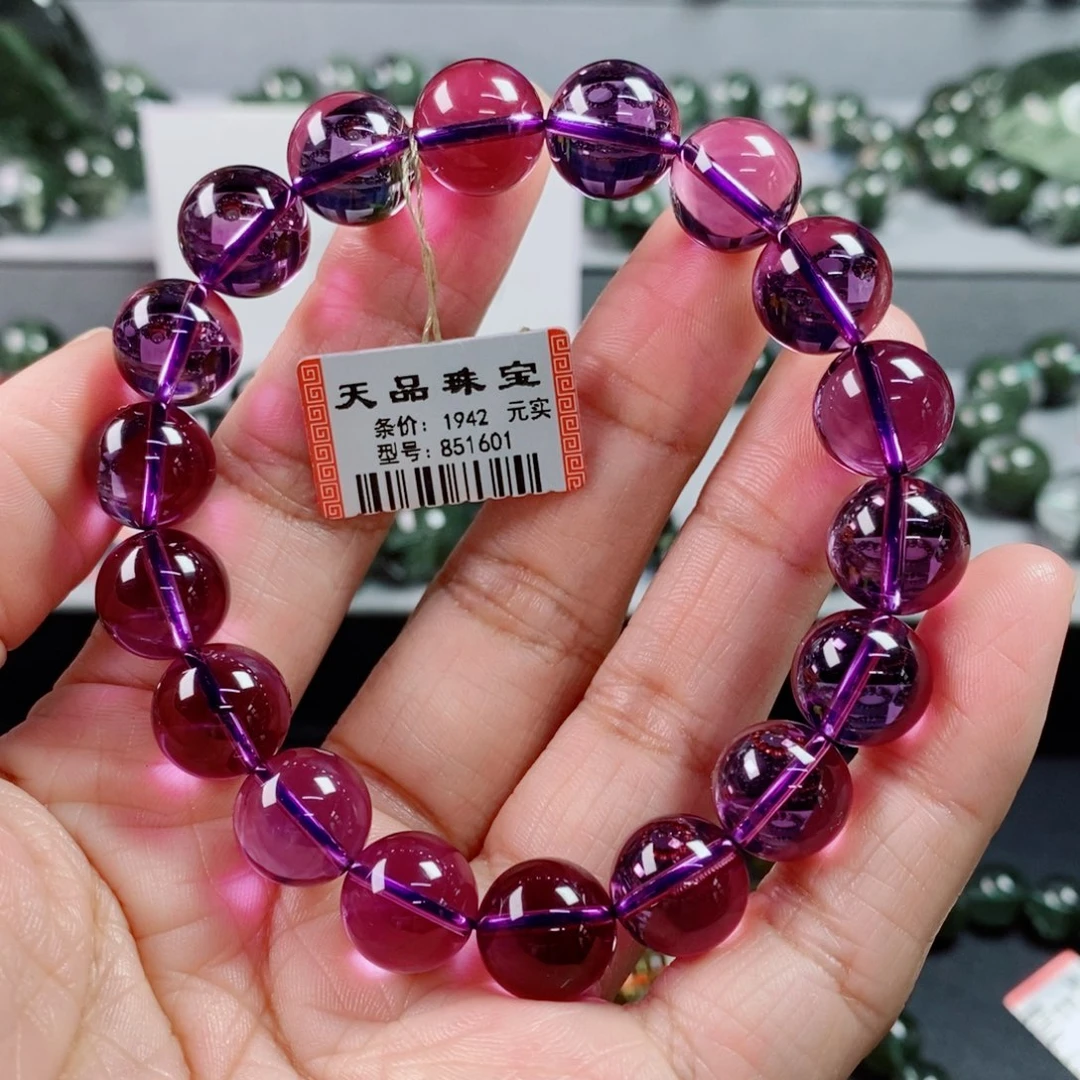 未镶嵌手链水晶紫水晶手链851601
