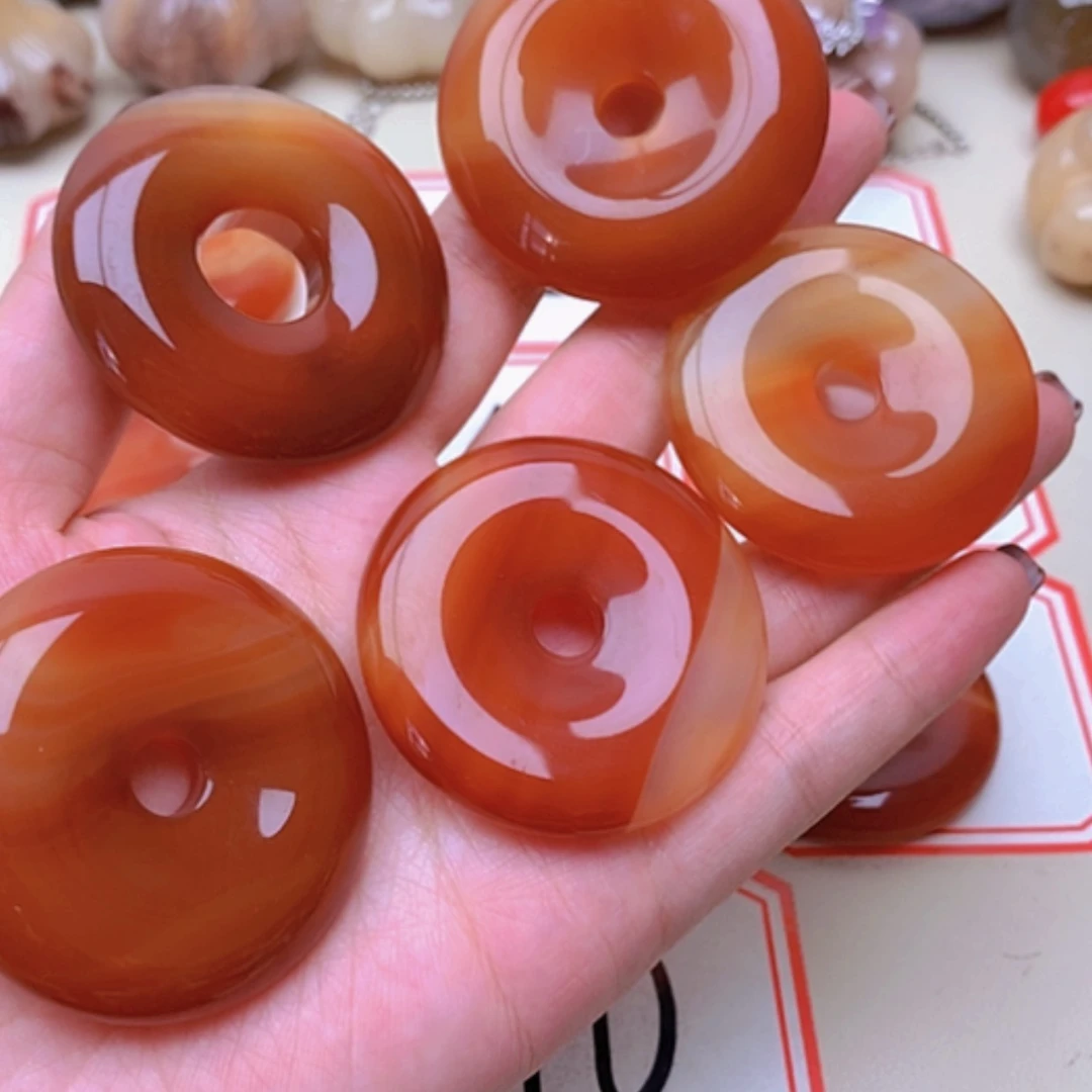 【闪购商品】未镶嵌玛瑙/玉髓珠宝半成品悠**b