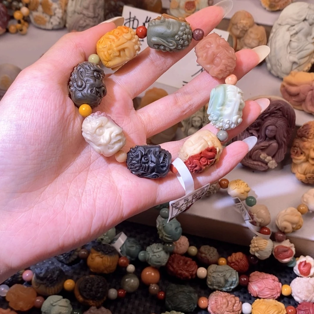 石英质玉（阿拉善玉）未镶嵌手链