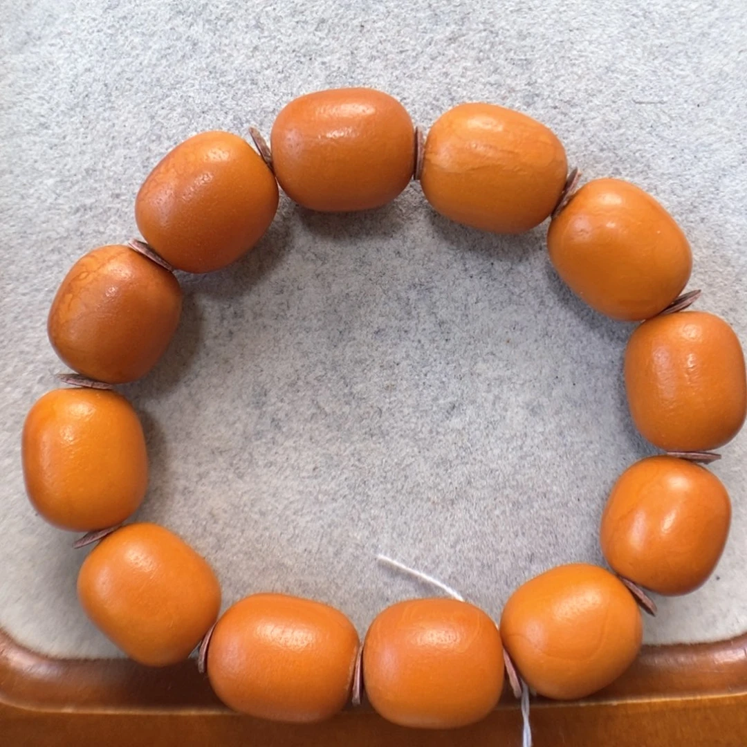 蜜蜡未镶嵌手串蜜蜡