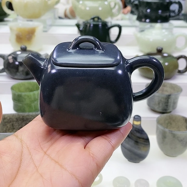 未镶嵌和田玉挂件茶壶