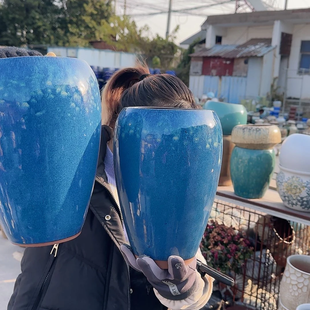 王嫂花盆1210-367高27口17