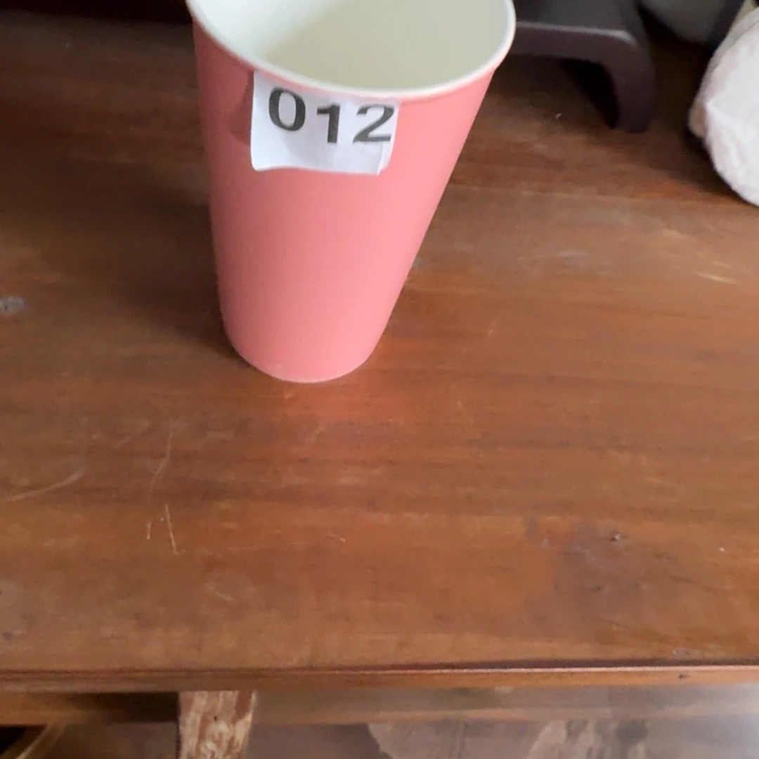 耿***鬼微瑕桃红可乐杯容量500cc