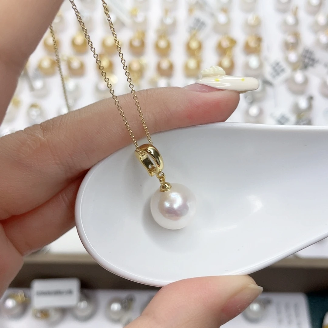 淡水珍珠合金吊坠(赠链)