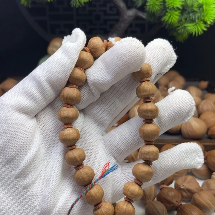 七***眠手串/手链橄榄核1.2*1.1三花铁核