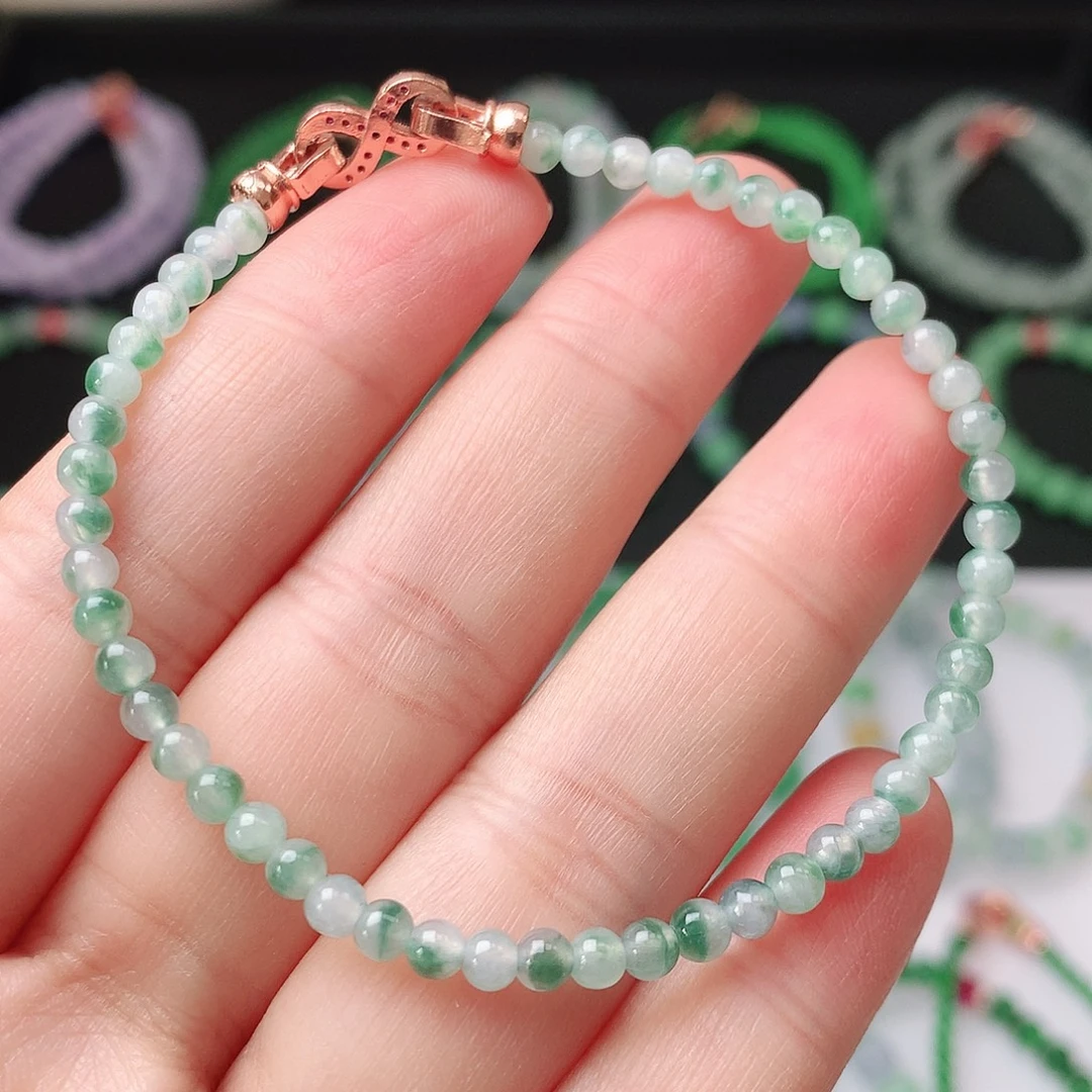 翡翠未镶嵌手链翡翠