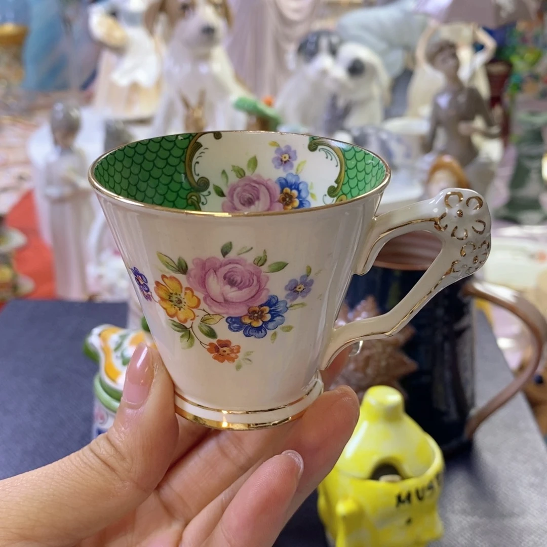 瓷器欧瓷咖啡杯水晶杯