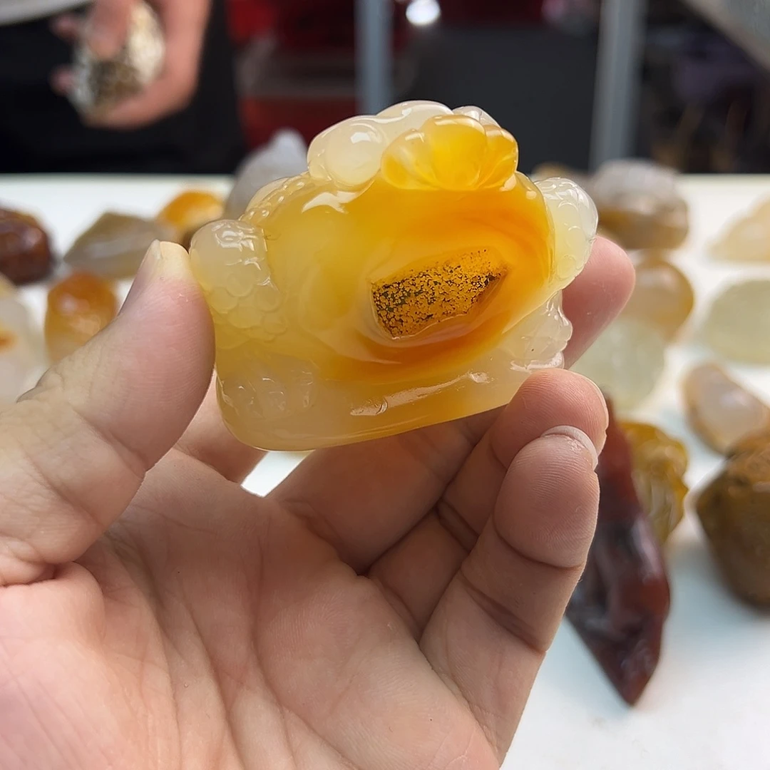 玛瑙/玉髓合金颈饰