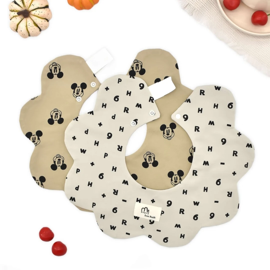 直播专链2 婴儿柔软透气防吐奶口水巾宝宝围嘴双面百搭围兜